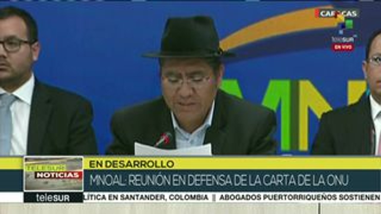 Cumbre MNOAL apoya a Vzla.y defiende la carta de ONU del injerencismo