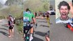 Peter Sagan assina autógrafo a fã em plena escalada ao Tourmalet