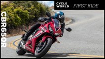 2019 Honda CBR650R First Ride