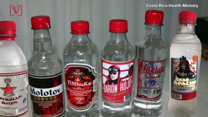 19 Dead From Tainted Alcohol in Costa Rica, About 30,000 Bottles Confiscated