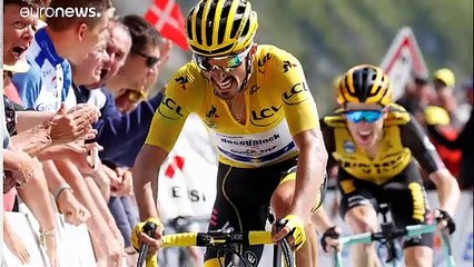 Toujours en jaune, Julian Alaphilippe n'est pas indestructible