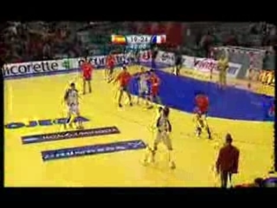 euro 2008 handball france espagne résumé