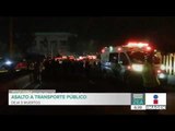 Asalto a transporte público deja 5 muertos en la México-Puebla | Noticias con Francisco Zea