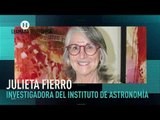 Mujeres fueron importantes para el primer paso en la luna: Julieta Fierro