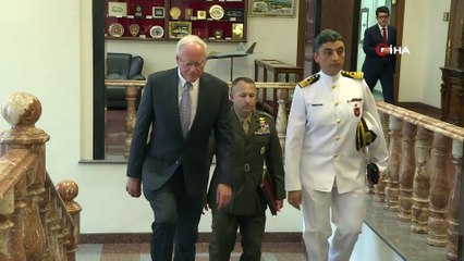 Milli Savunma Bakanı Akar, ABD’nin Suriye Özel Temsilcisi Jeffrey’i kabul etti