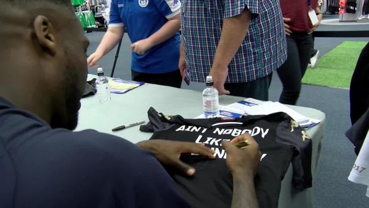 Wigan shirt launch