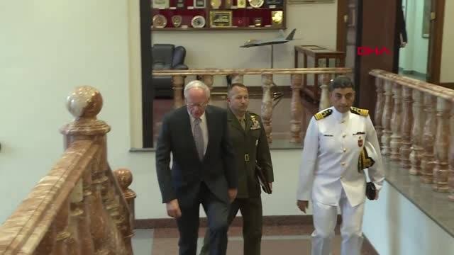 Bakan Akar, ABD'nin Suriye Özel Temsilcisi Jeffrey'i kabul etti