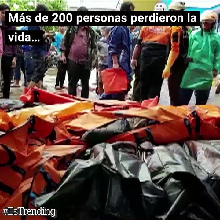Devastador Tsunami En Indonesia