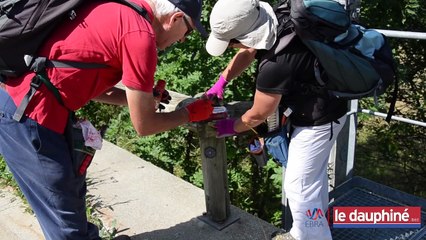 Sur les traces des baliseurs des sept GR en Isère