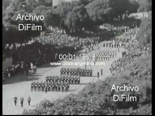 Arturo Frondizi festejos sesquicentenario de mayo 1960