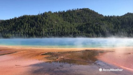 Download Video: AccuWeather's Great American Road Trip heads to Yellowstone National Park