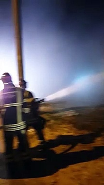 Incendie de hangar agricole à Saint-Pierre-de-Chandieu