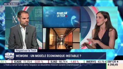 Le Regard sur la Tech: WeWork, un modèle économique instable ? - 22/07