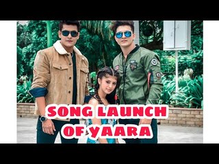 Song launch Yaara with lead  Arishfa Khan and Ayaz Ahmed