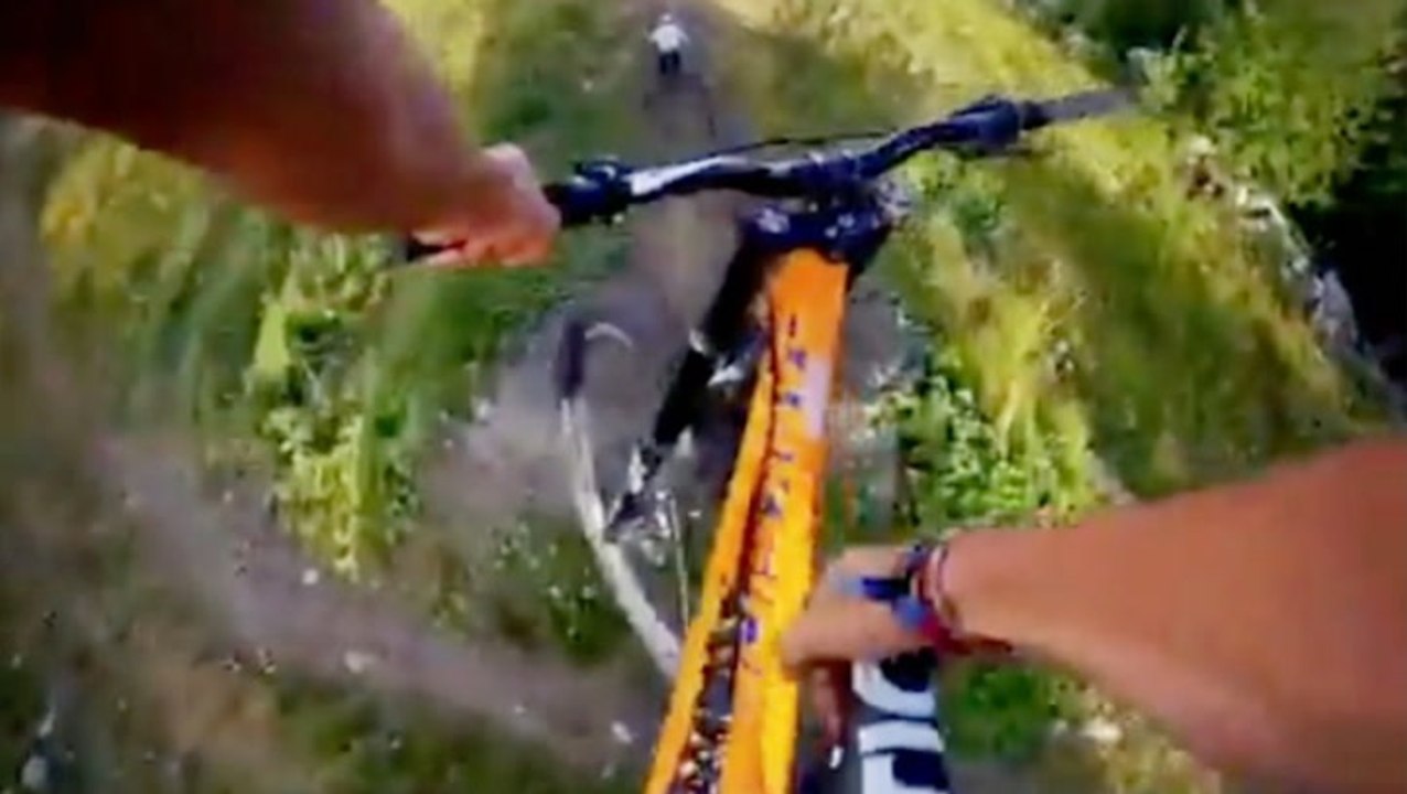 Experiencing Bike Stunts From Behind The Handlebars