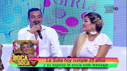 ‘La Suka’ es sorprendida por su esposo en su cumpleaños
