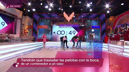 ¡Los amorosos se divirtieron jugando PELOTAS BESUCONAS! | Enamorándonos