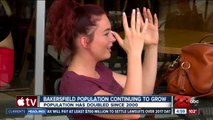 Bakersfield population rapidly growing