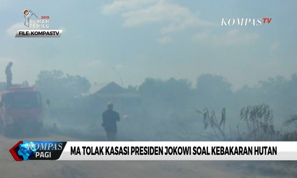 Kasasi Jokowi Soal Kebakaran Hutan Ditolak MA, Moeldoko: Pemerintah Kerja Keras Tangani Karhutla!