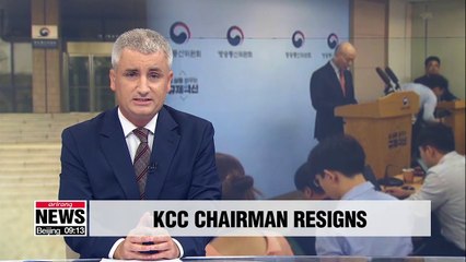 Head of Korea Communications Commission Lee Hyo-seong steps down