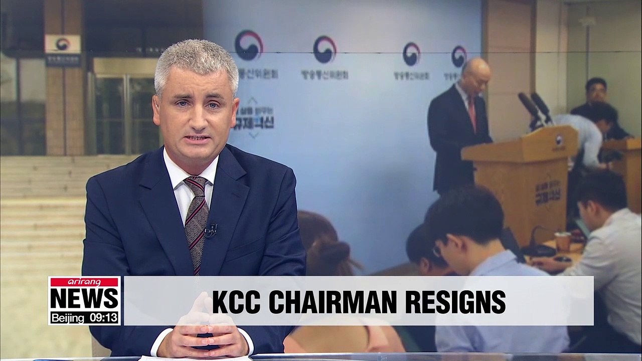 Head of Korea Communications Commission Lee Hyo-seong steps down