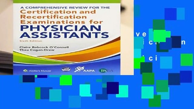 [FREE] A Comprehensive Review for the Certification and Recertification Examinations for Physician