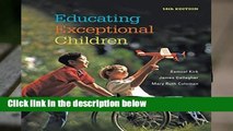 [READ] Educating Exceptional Children (Mindtap Course List)