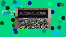 [FREE] Crime Victims: An Introduction to Victimology