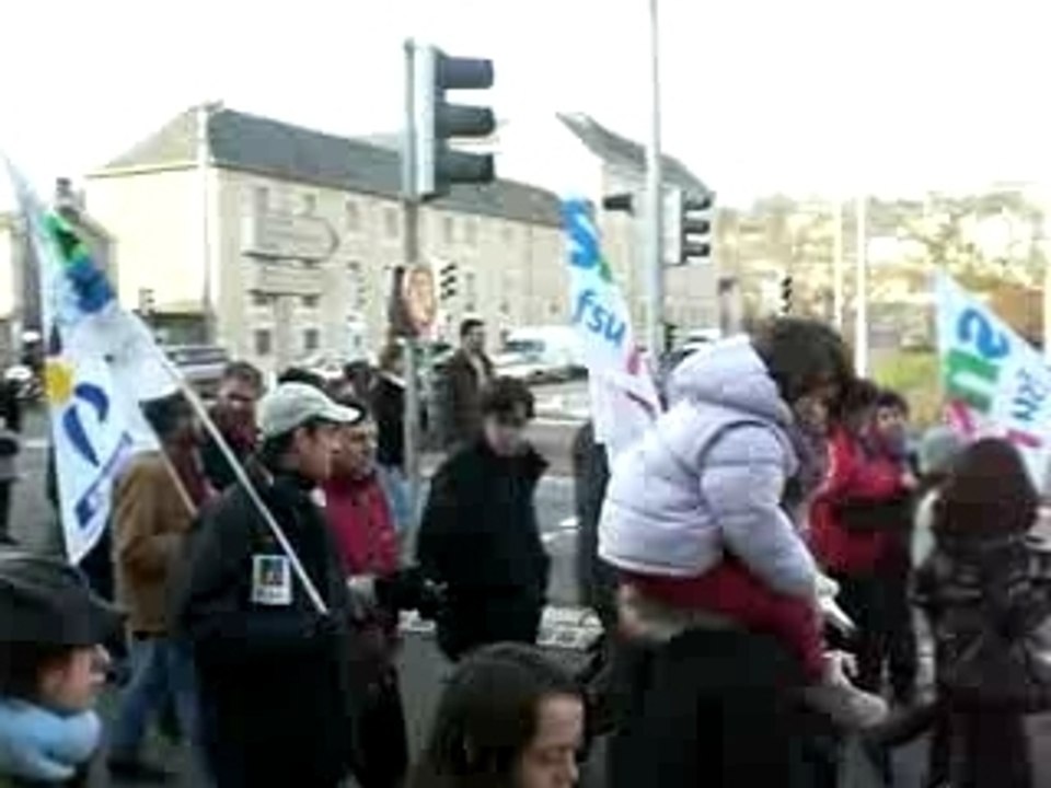 Manif Jeudi 24 Janvier 2008,Partie silencieuse