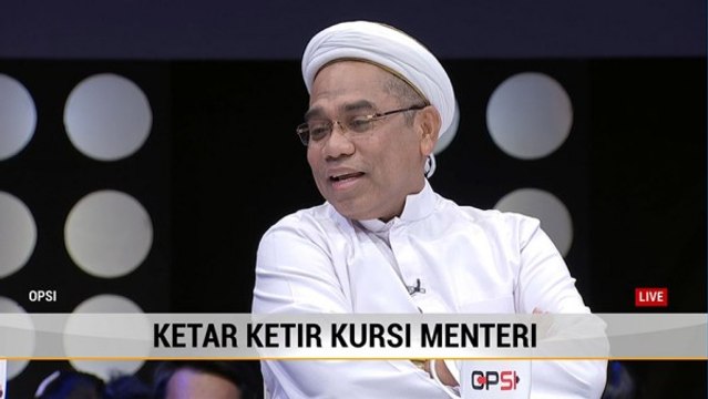 Ali Mochtar: Tak Hanya Cakap, Menteri Juga Harus Bisa Membela Presiden