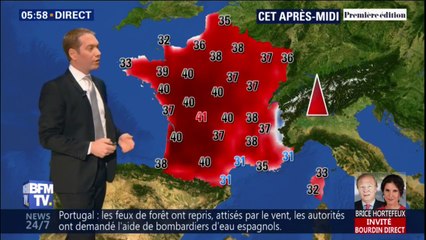 Jusqu'à 41°C... Les températures s'envolent ce mardi