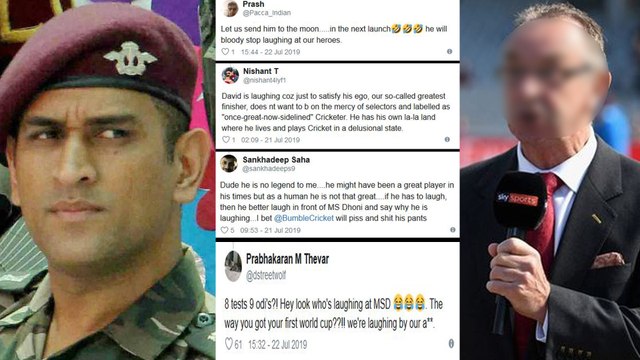 David Lloyd Gets Trolled For Cheeky Tweet On MS Dhoni || Oneindia Telugu