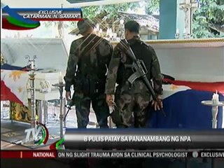 Samar police chief wants CHR to probe 'massacre'