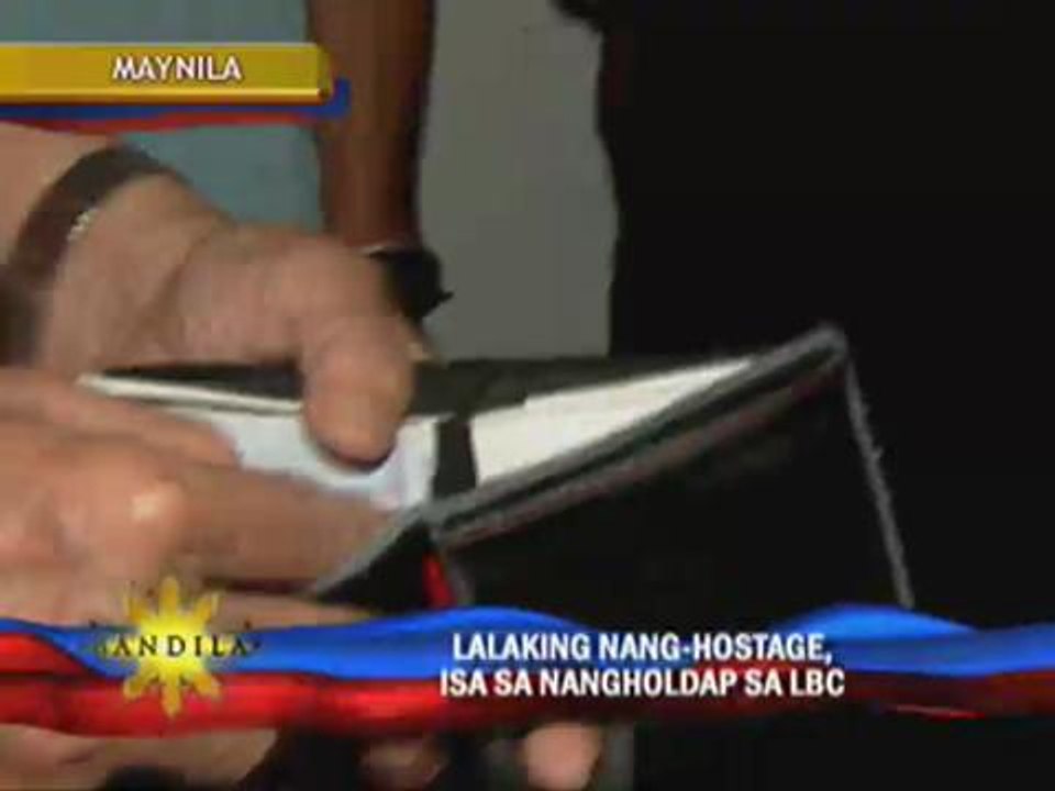 Hostage taking outside DLSU caught on cam