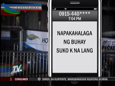 Police probing text messages sent to Mendoza during crisis