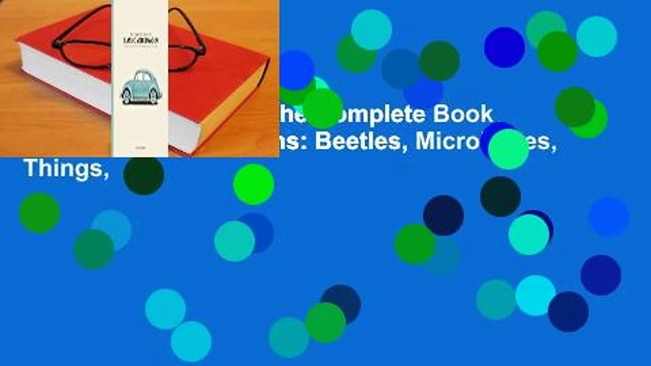 Trial New Releases  The Complete Book of Classic Volkswagens: Beetles, Microbuses, Things,