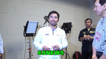 Manny Pacquiao How He's Going To Beat Keith Thurman