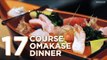 17 Course Omakase Dinner