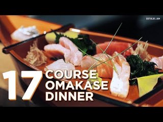 17 Course Omakase Dinner