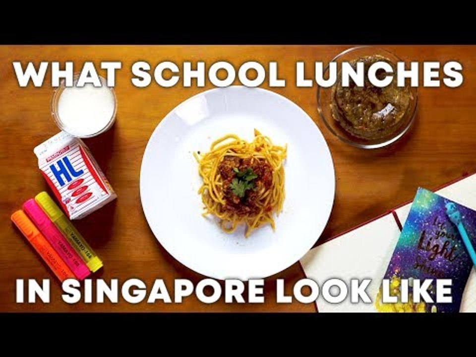 What School Lunches in Singapore Look Like: 1980s vs 2010s