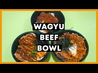 Affordable $10 Wagyu Beef Japanese Rice Bowl: Kinobe