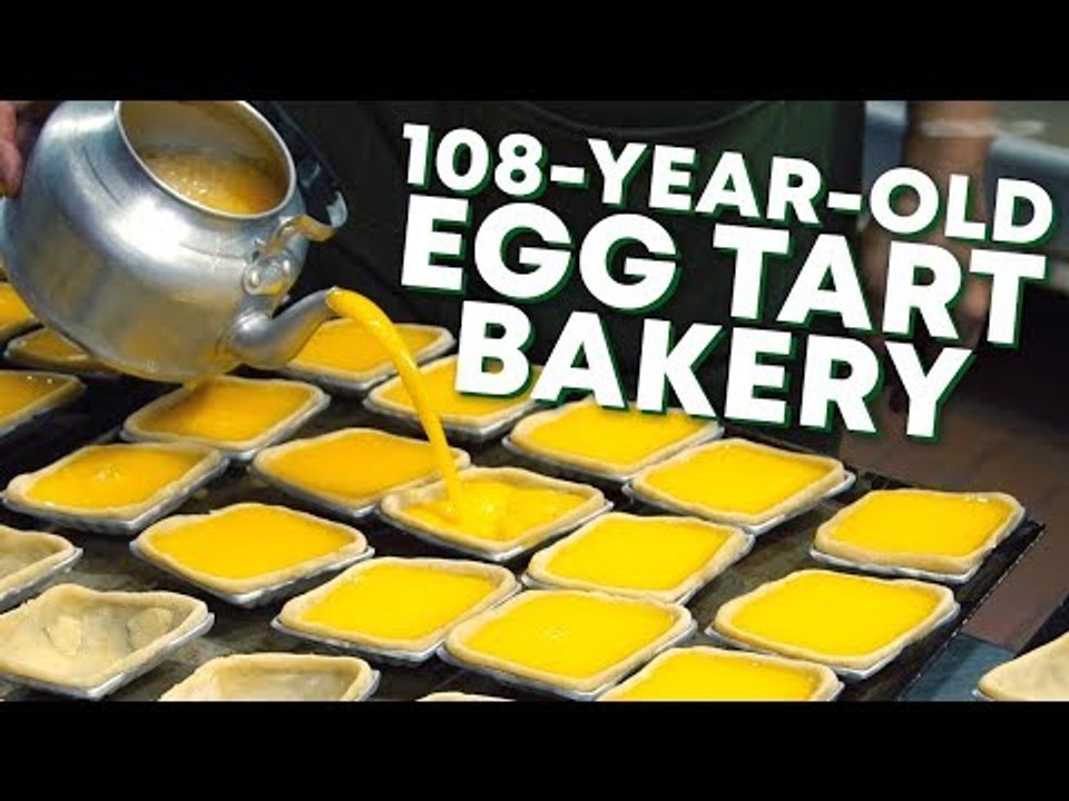 108-Year-Old Egg Tart Bakery Shop In Singapore: Tong Heng