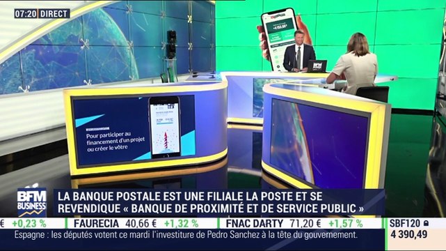 La Banque Postale lance sa banque mobile Ma French Bank - 23/07