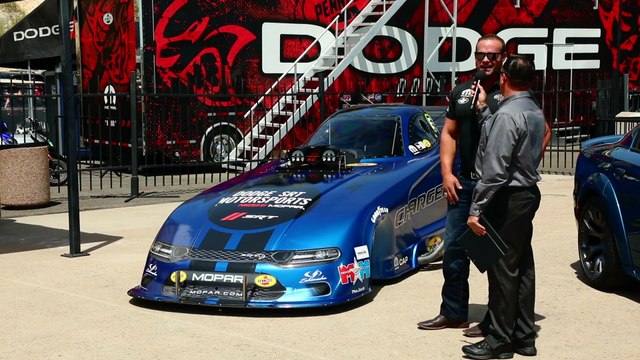 Dodge Charger SRT Hellcat Widebody Funny Car Press Conference