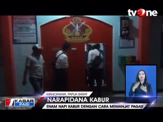 Panjat Pagar, Enam Narapidana di Manokwari Kabur