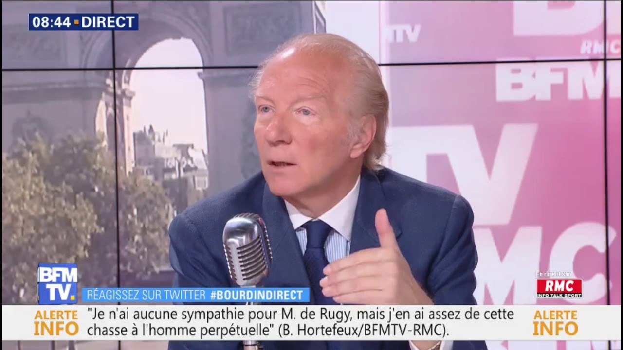 Pour Brice Hortefeux, Nadine Morano "n'a jamais mis en cause la couleur de peau" de Sibeth Ndiaye