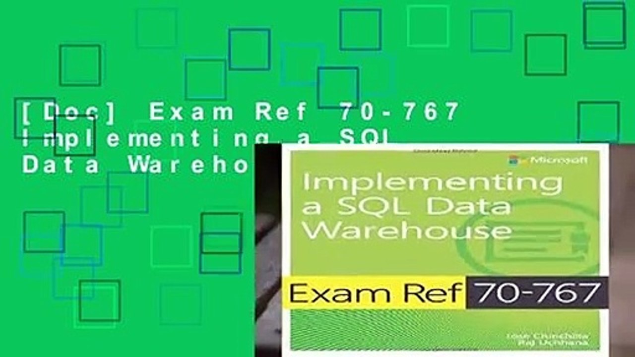 [Doc] Exam Ref 70-767 Implementing a SQL Data Warehouse