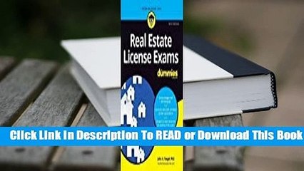 [Read] Real Estate License Exams for Dummies  For Kindle