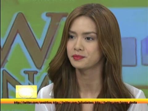 Erich Gonzales admits being in love once