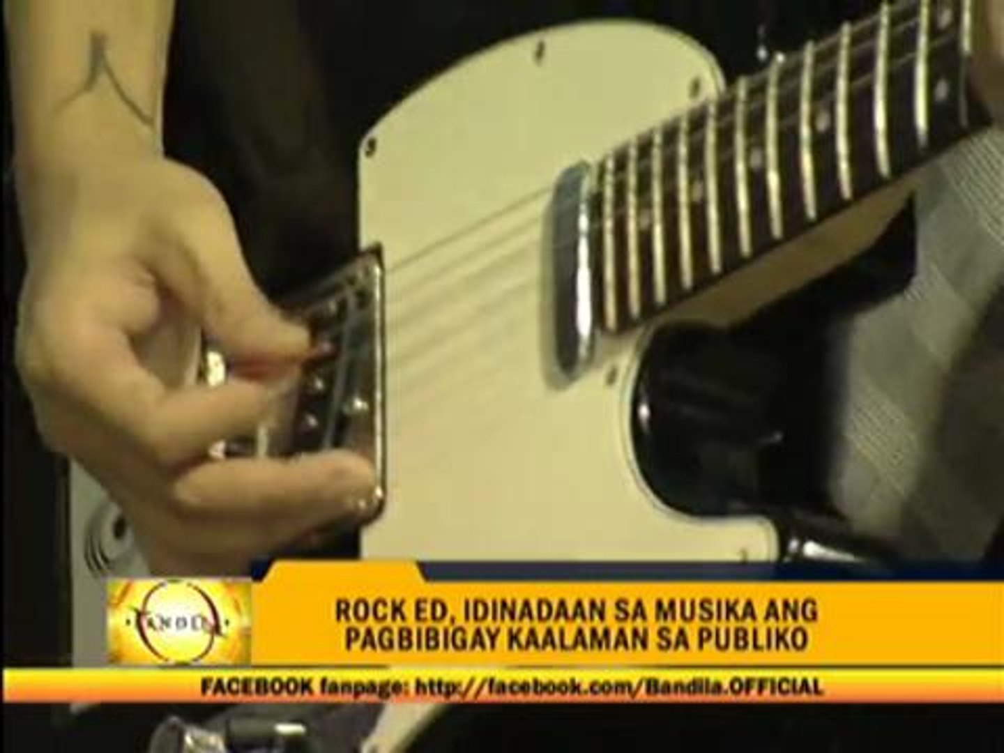 ⁣Rock Ed touches lives through music
